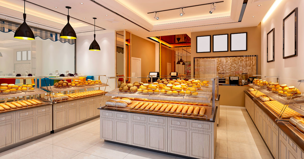 Agencement de boulangerie